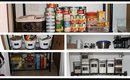 Inexpensive Small Pantry Organization (Makeshift Pantry)