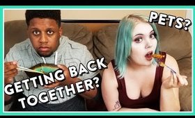 60K Q&A + CHINESE FOOD MUKBANG WITH MY EX