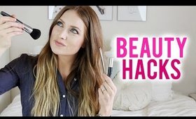 Beauty Hacks: Quick fixes for your makeup, hair + body! | vlogwithkendra