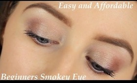 Easy and Affordable Beginners Smokey Eye