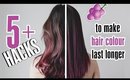 7 Days of GIFTmas (Day 3) - 5+ Hacks To Make Hair Colour Last Longer