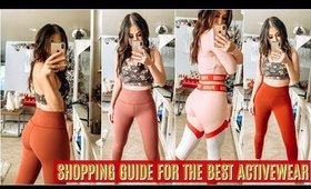 ACTIVEWEAR WORKOUT HOLIDAY GUIDE & TRY ON HAUL: MY FAVE GYM OUTFITS