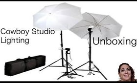 Cowboy Studio Lighting Unboxing