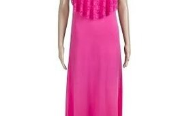 Long Pink Maxi Dress Try on and Pink and White Peep Toe Heels