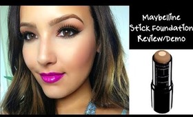 NEW Maybelline Fit Me Stick Foundation First Impression Review/Demo