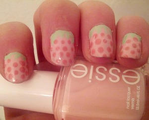 Some cute Valentines day strawberry nails :) what are you guys' Vday nails?