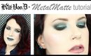 Kat Von D MetalMatte Teal Tutorial for Hooded Eyes @phyrra