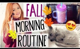 FALL MORNING ROUTINE! School day!