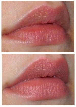 Bottom: Revlon Matte lipstick in 003 Mauve It Over