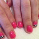 Pink Gel Nails 