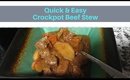 Crockpot Beef Stew Recipe