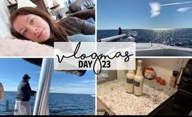 DAY ON THE BOAT - VLOGMAS DAY 23