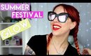 Summer Festival GLOW Makeup Tutorial 🌤️ GlitterFallout