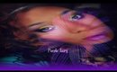 Purple Fairy Makeup Tutorial 80's inspired spring : Watch In H D 1080p