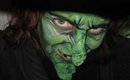 Witch makeup tutorial using simple prosthetics