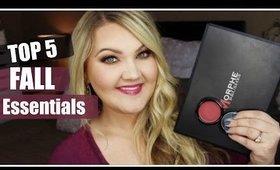 Top 5 FALL Beauty Essentials