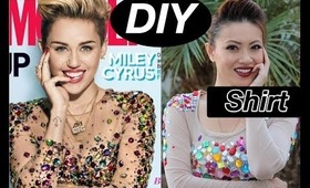 DIY Miley Cyrus Cosmo Dress/Top