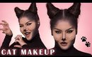CAT MAKEUP HALLOWEEN TUTORIAL | Maryam Maquillage