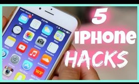 5 iPhone HACKS!