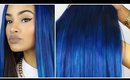 Blue Hair Tutorial! ft WowAfrican Extensions