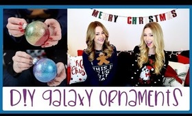 DIY Galaxy Ornaments! | eleventhgorgeous