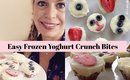 Easy Frozen Yoghurt Crunch Bites