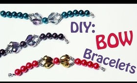 ❄DIY: Bow Bracelets {Simple Gift Idea}