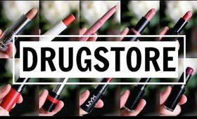 BEST FALL DRUGSTORE LIPSTICKS 2016! Lip Swatches