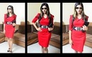 Red Dress - Make up, Shoes - How to wear accessories casually, wedding, formal ideas Prachi Agarwal