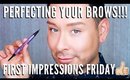 Urban Decay Street Style Brow Collection First Impressions Friday | mathias4makeup