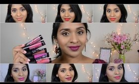 L. A. Girl Matte Flat Finish Pigment Gloss Review & Lip Swatches