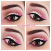 Makeup gradient pink