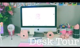 DESK TOUR | HOW I ORGANIZE MY WORKSPACE 2015