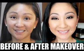 I GET A MAKEOVER!  BEFORE & AFTER!