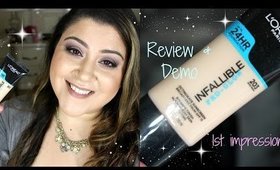Loreal Pro Glow Foundation | 1st Impressions Review + Demo