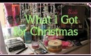 What i got for Christmas| beauty