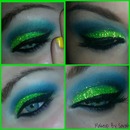 Green glitter 
