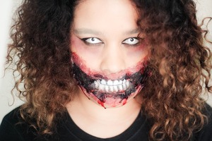 Walking dead inspired look, never a wrong time to become a zombie http://www.dolcevanity.com/2014/01/the-walking-dead-inspired-look.html