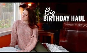 Big Birthday Haul | Giant bean bag chair, shoes, clothes, longboard, and more!