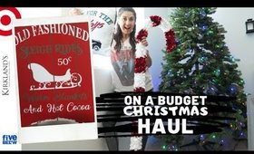 A Budget Christmas Decor Haul! 🎄