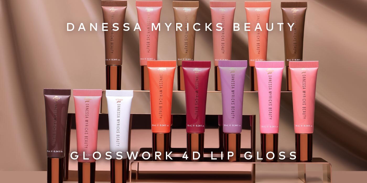 Get the shine of a gloss and the benefits of a lip treatment in one plush, non-sticky formula that visibly plumps, smooths, and hydrates. Shop the Danessa Myricks Beauty Glosswork 4D Lip Gloss on Beautylish.com