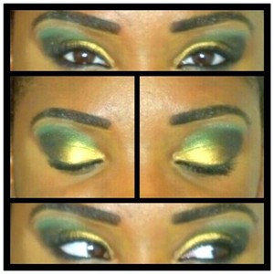 Love the colors on the Jamaican flag and HAD to try it out :-)