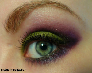 A slightly toned down Maleficent inspired look