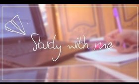 Study with me for midterm exams + relaxing music (Pharmacy student yr2) | Reem