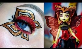 Monster High Luna Mothews MAKEUP TUTORIAL