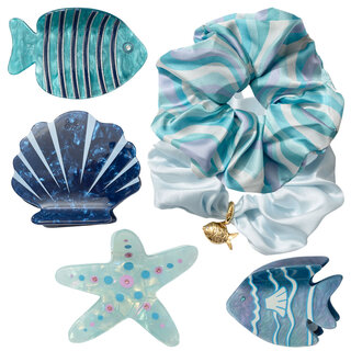 Frasier Sterling Seaside Claw Clip Bundle