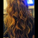 curled hair 😍💁