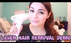 Laser Hair Removal At Home / Demo and Review / Brooke_Elysse