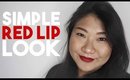 Classic Red Lip Look | What I Wore Everyday