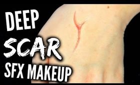 DEEP SCAR SFX MAKEUP TUTORIAL